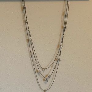 Premier Designs Vintage Vibe 21” three strand necklace